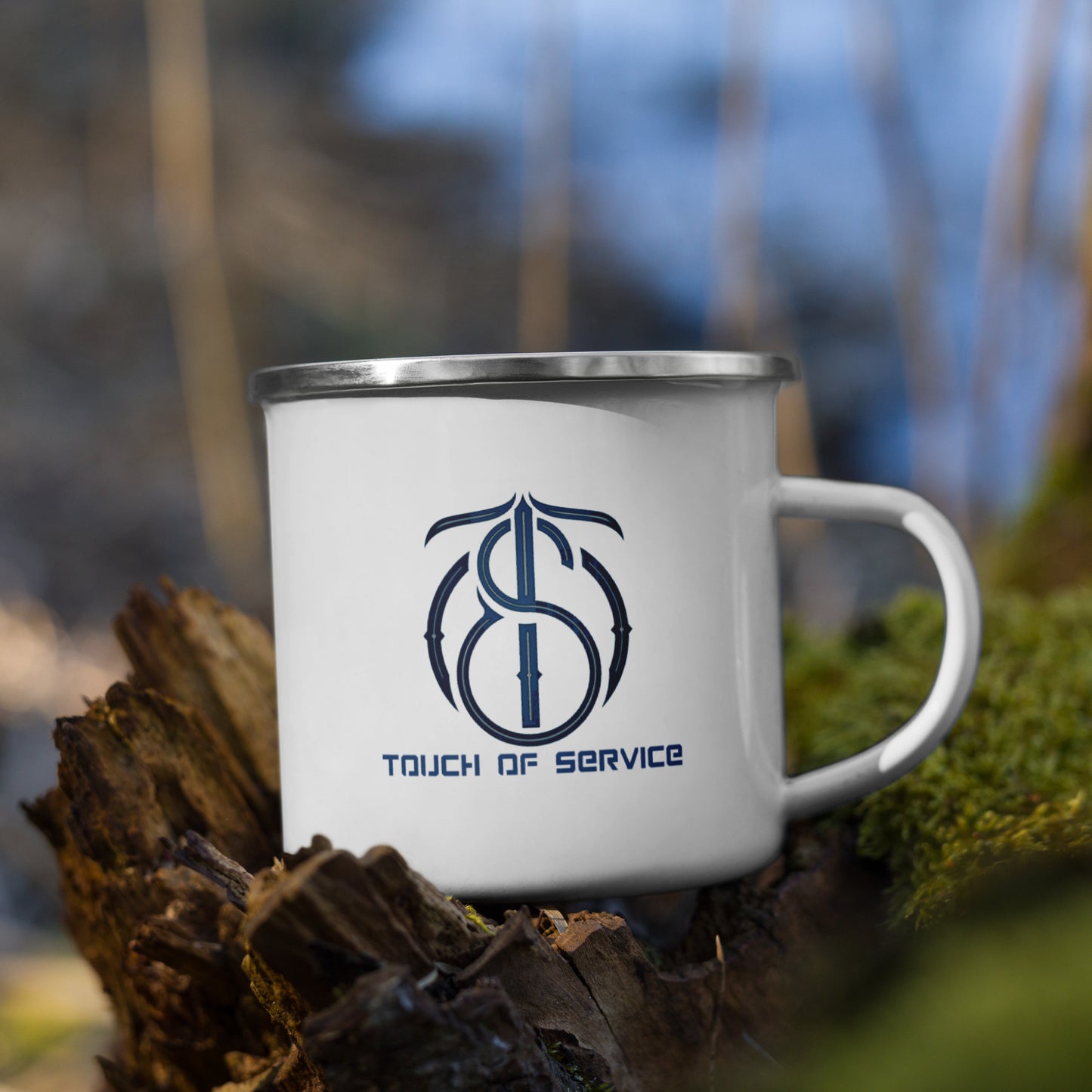 Classic Touch of Service Enamel Mug